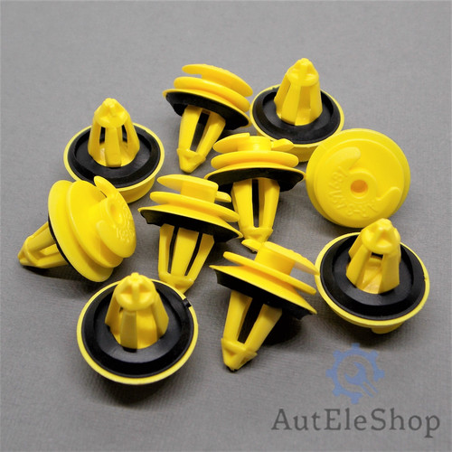 10x befestigung klips - 10x, halter