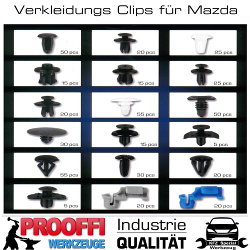 Mazda befestigung clips kfz - clips,