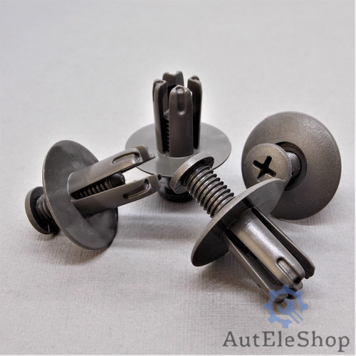 10x türverkleidung klips 9mm - 10x,