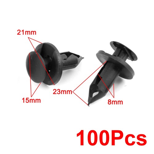 100pcs 8mm auto tür - 8mm,