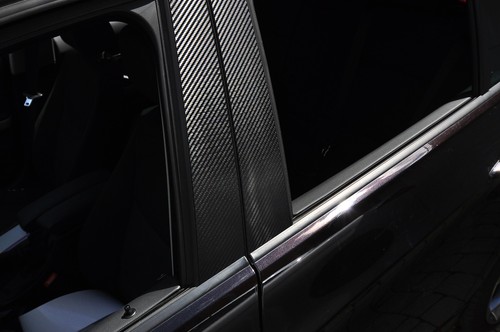 Carbon schwarz tür leisten - 6x,